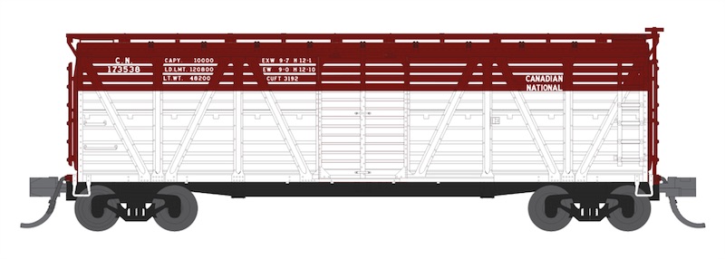 Broadway Limited Imports Stock Car CN