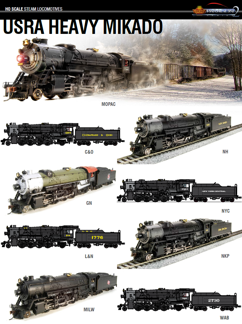 broadway limited n scale mikado