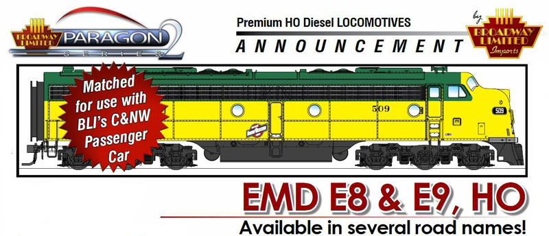 Broadway Limited 2757 HO Scale EMD E8A, WABASH #1007 w/Paragon2 Sound/DC/DCC Broadway Limited 2757 HO Scale EMD E8A, WABASH #1007 w/Paragon2 Sound/DC/DCC