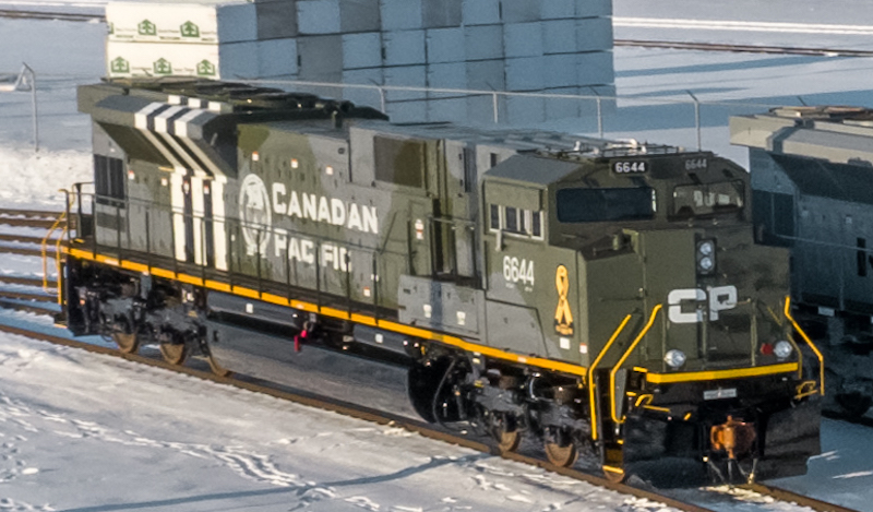 Canadian Pacific Military Locomotives 6644 D-Day