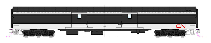 CN Transcontinental Baggage