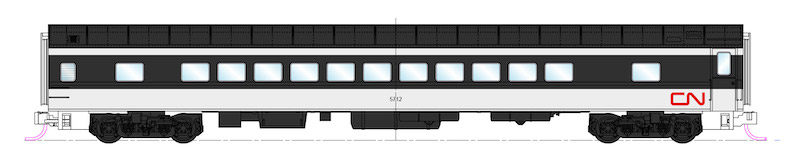 CN Transcontinental Coach