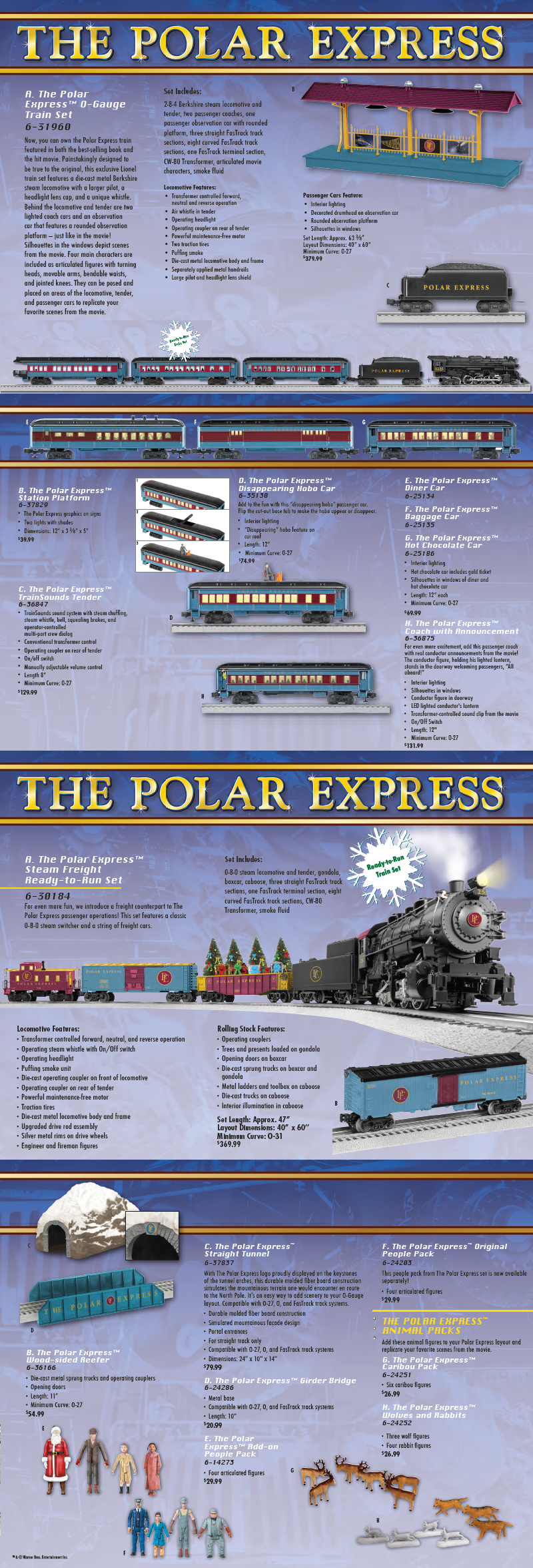 lionel polar express volume