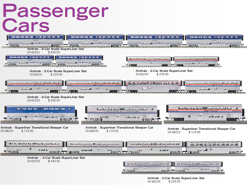 n scale amtrak superliner