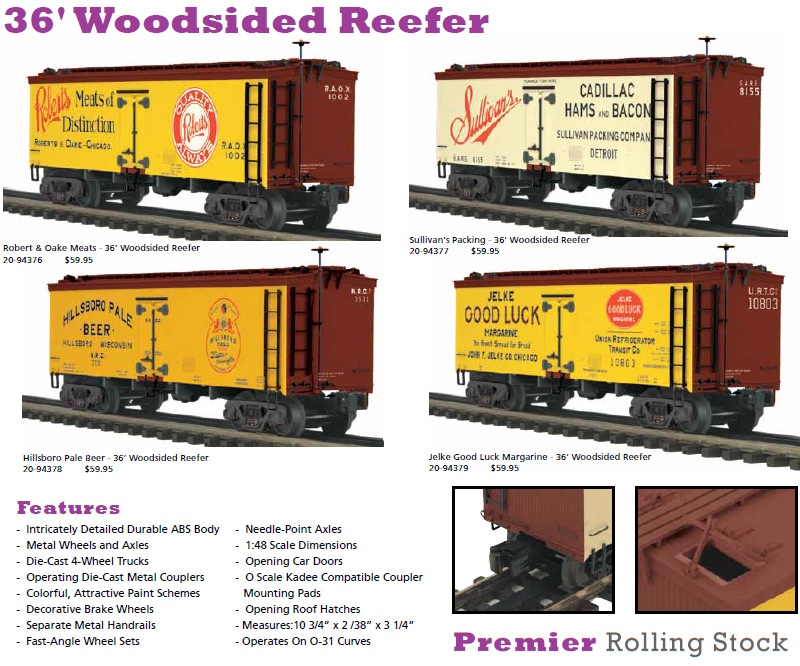 Champ decals O Gauge R-16 Milwaukee URTX freight reefer   G70 