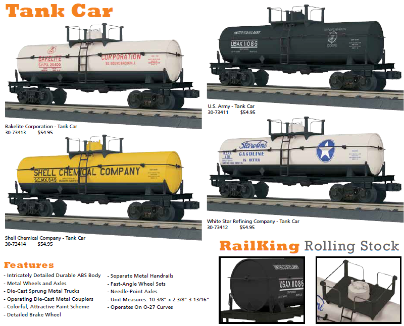 Mth Railking Train Sets Car