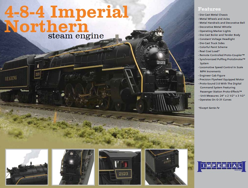 rk 4-8-4 Imperial Northern media