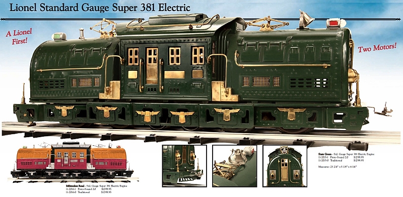 lionel super 381 electric