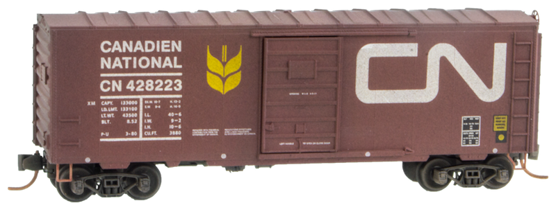 Canadian National 40ft Grain Boxcars 428223 Canadian National 40ft Grain Boxcars 428223
