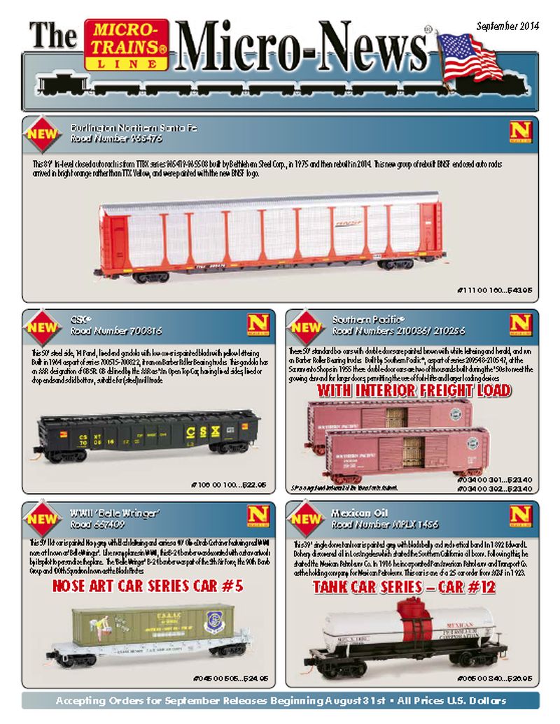 Micro trains z sale scale train sets