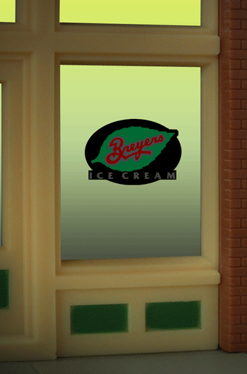 Breyer window sign