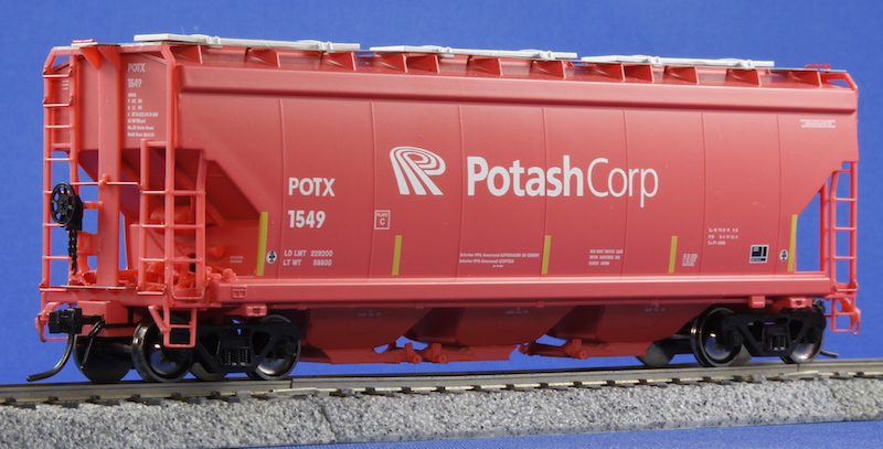 HO Scale POTX 1000 Series Potash Corp