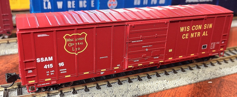 N Scale 5077 Wisconsin Central Boxcar