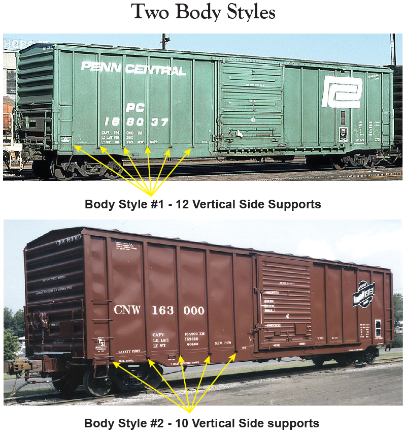 NIB RTR Details about   Bowser D&H "The Bridge Line 50' Single Door Box Car Set 3 cars / 3 #'s 