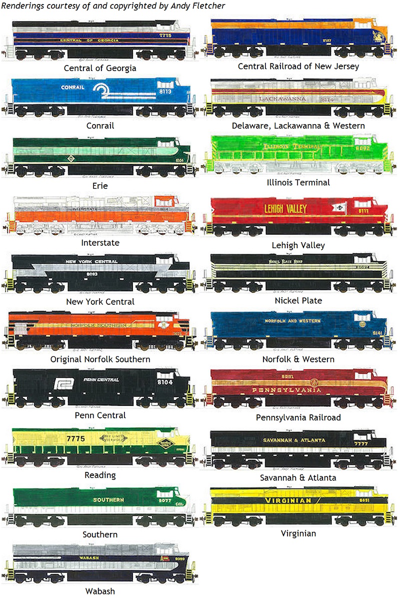  ALERT - Overland Models N Scale Norfolk Southern Heritage Locos