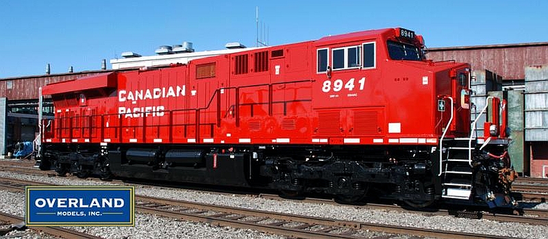 Rock Island IAIS, GE ES44AC, Overland, HO Scale, with Steerable