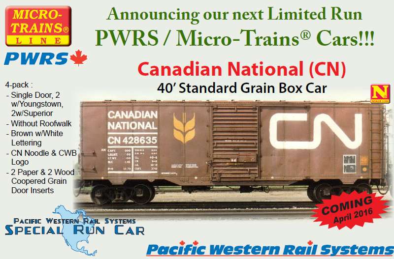 Micro Trains Box Car Canadian National N Scale CN Brown Boxcar 25650 