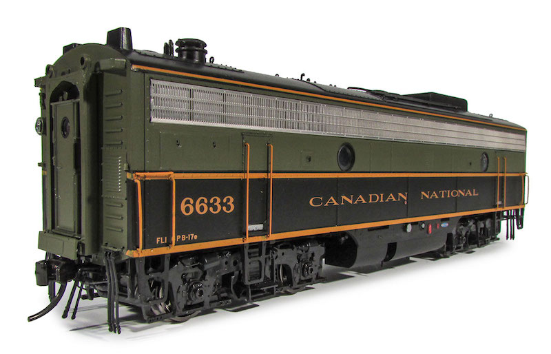 F9b Unit in green Canadian National