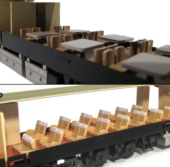 Rapido Trains HO Scale 116037 Budd Mid-Train Dome Wabash #201 Rapido Trains HO Scale 116037 Budd Mid-Train Dome Wabash #201