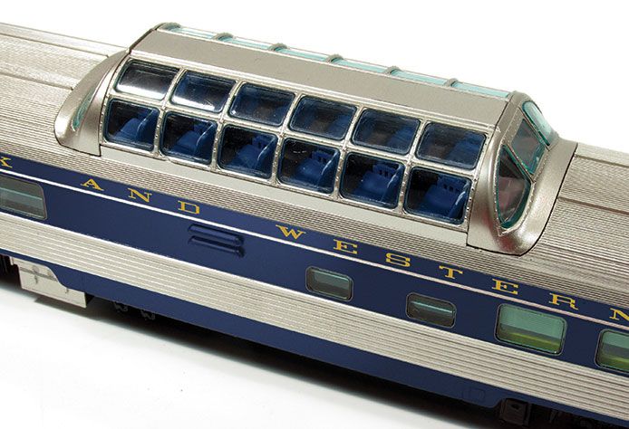 Rapido Trains HO Scale 116037 Budd Mid-Train Dome Wabash #201 Rapido Trains HO Scale 116037 Budd Mid-Train Dome Wabash #201