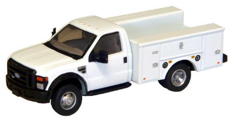 HO RIVER POINT STATION Ford F350 Canadian National CN Railroad Hi-Rail Truck 