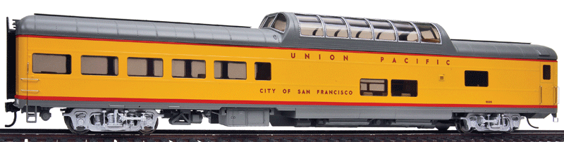 Walthers Proto HO Scale 85/' ACF Dome-Lounge Union Pacific//UP #9005 Walter Dean