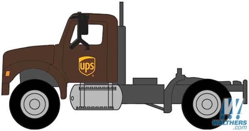 Bow-Tie Scheme Walthers 949-11184 HO UPS International 4900 Dual-AxleTractor Bow-Tie Scheme Walthers 949-11184 HO UPS International 4900 Dual-AxleTractor